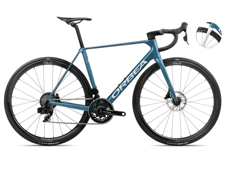 Vélo de route Unisexe ORCA M21ETEAM PWR Bleu/Argent