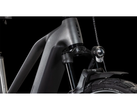 Vélo électrique trekking Femme KATHMANDU HYBRID SLX 800 Graphite