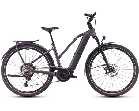 Vélo électrique trekking Femme KATHMANDU HYBRID SLX 800 Graphite