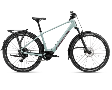 VTC électrique Homme KEMEN ADV 30 20MPH Bleu/Bordeaux