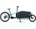 Vélo électrique cargo Unisexe CARGO SPORT HYBRID 500 Bleu/Jaune Citron - Image 1/7