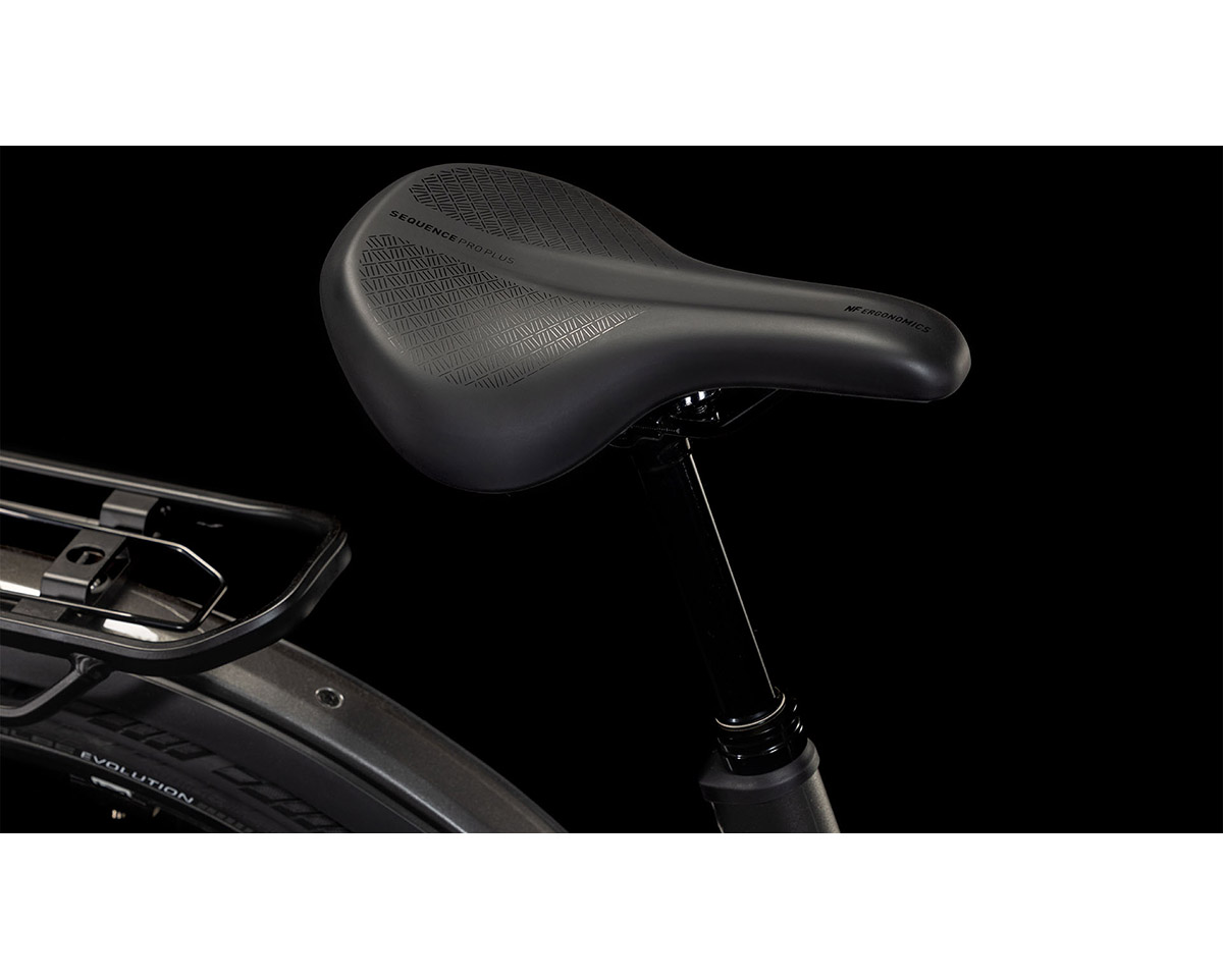 Vélo électrique trekking Femme KATHMANDU HYBRID SLX 800 Graphite